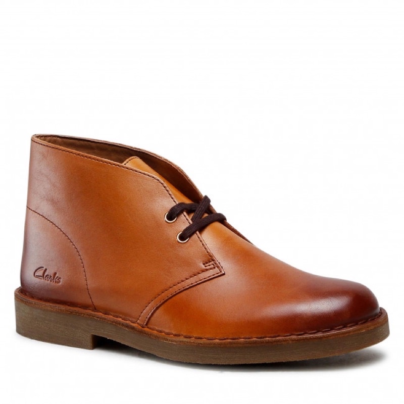 全新克拉克沙漠靴第二代免運Clarks Desert Boot 2 Light Tan Leather UK6 限量鞋款
