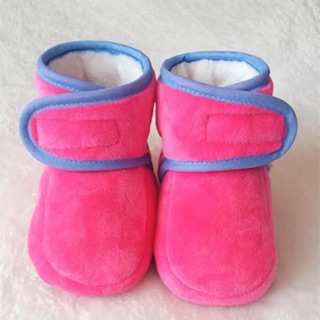 嬰兒寶寶軟底鞋子秋冬加厚寶寶鞋子超柔防滑保暖