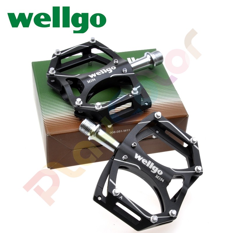 wellgo【M194 MTB】踏板輕量化 大面積 CNC 維格 MTB 登山車 玩色單車【2065807】