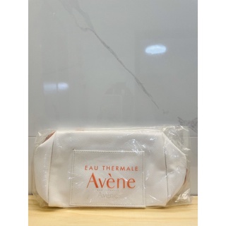 全新 雅漾 Avene 精美白色提袋 袋子 化妝包 手拿包 手提袋