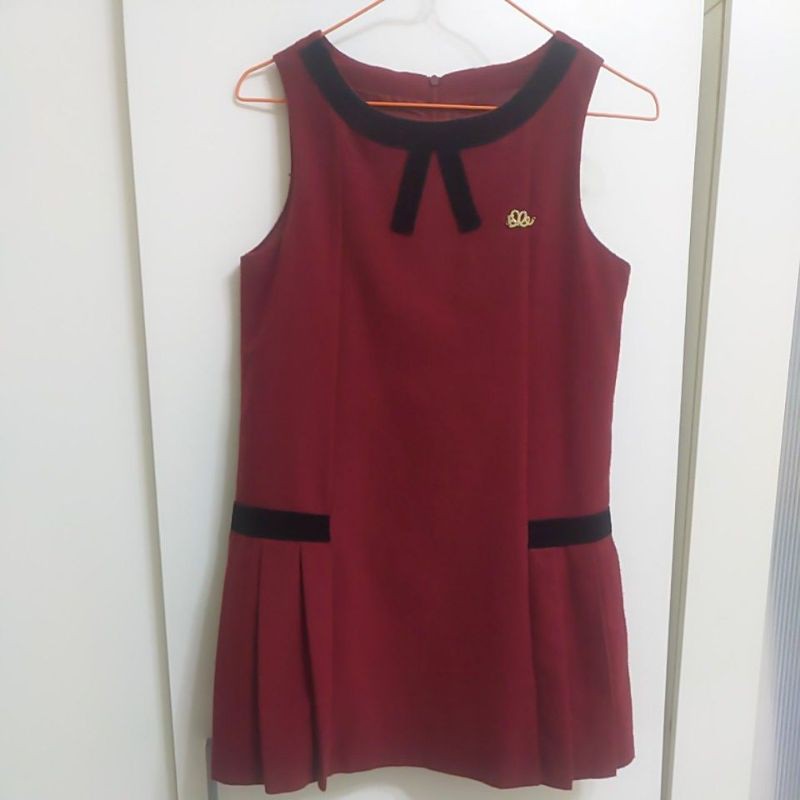 現貨 Elle女性兒童洋裝禮服 紅色晚禮服 語文競賽正式禮服 紅色洋裝 紅色禮服 比賽正式衣服 女童童裝 小洋裝