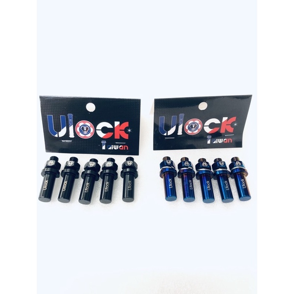 《5支免運》Ulock 優扣 彩鈦/鍍黑 GOGORO 齒盤螺柱(倉701017）單支售價