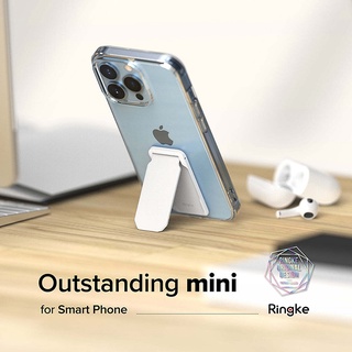韓國 Ringke Outstanding Mini 迷你通用手機支架 支援無線充電 單手操作 水平垂直放置 現貨