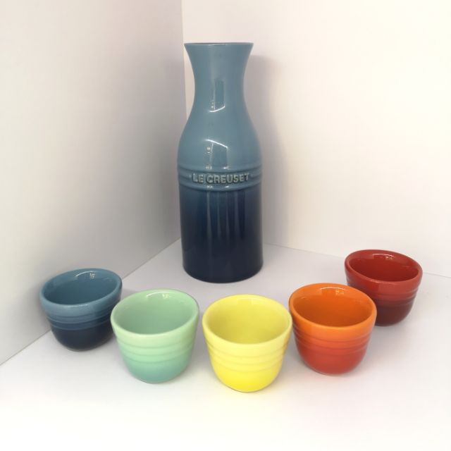 Le creuset 日式清酒壺組（一壺＋5杯）