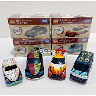 日本 tomica dt鬼滅之刃 vol.2 霞柱 炎柱 蟲柱 水柱 多美卡 小汽車 鋁合金小汽車 車