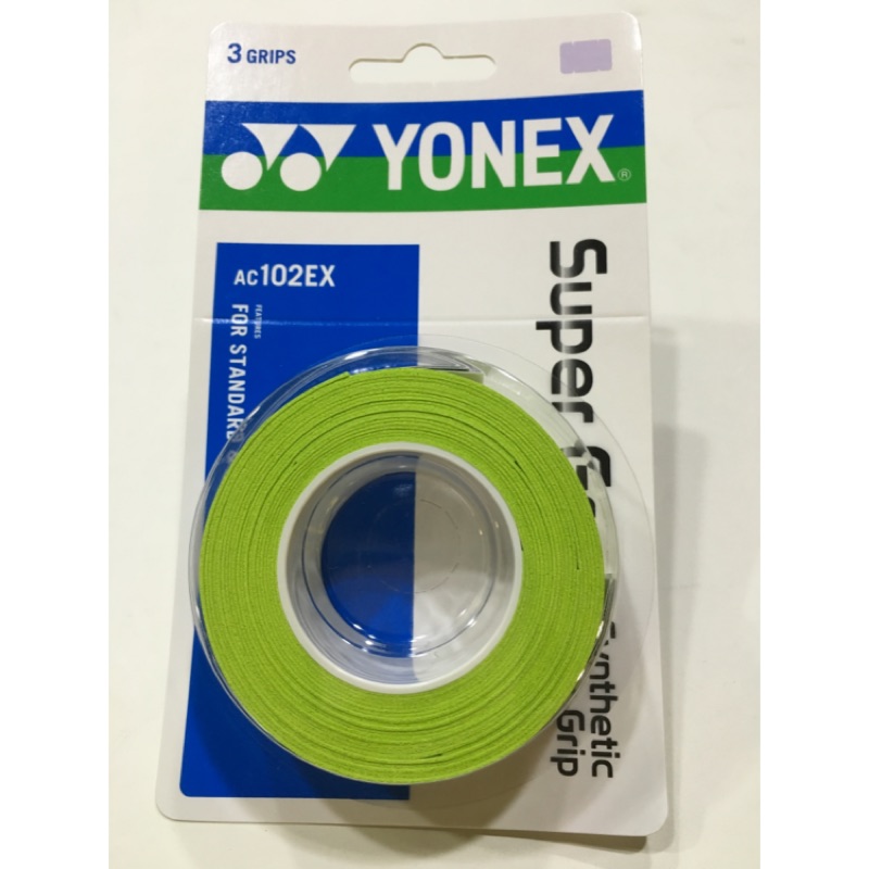 YONEX AC102EX 握把布 青蘋果綠 AC102