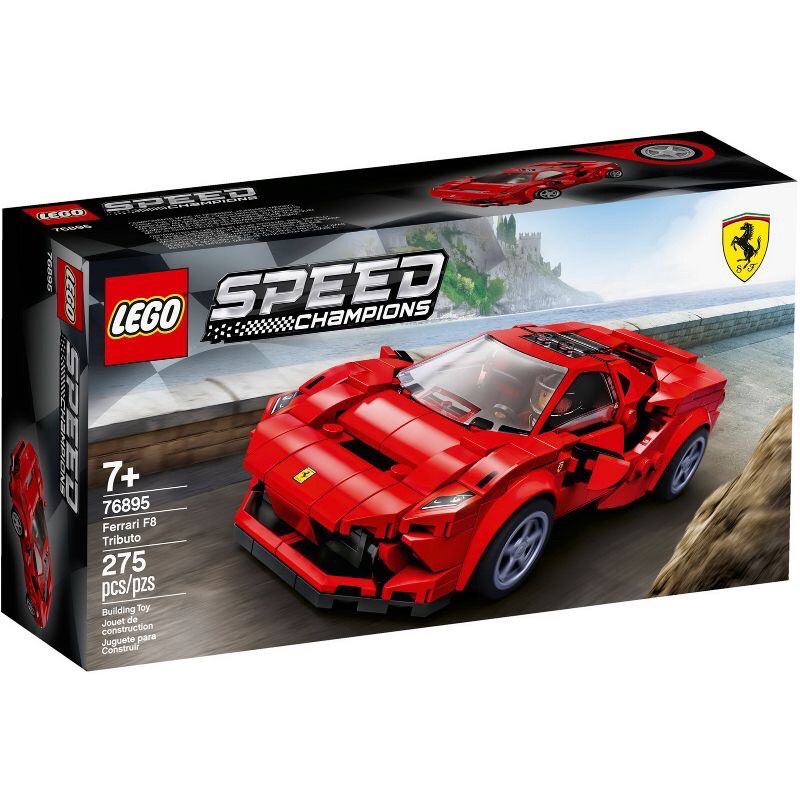 LEGO 樂高 76895【樂高丸】SPEED系列 法拉利 F8 Tributo