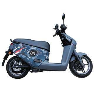 Matchwood gogoro 3系列車系 VIVA XL 系列 防刮車套 騎乘版 藍迷彩鯊魚款 官方賣場