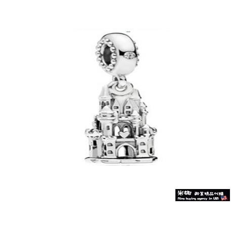 米娜歐美精品代購 Pandora 潘朵拉 鑲鑽新款愛心城堡吊墜珠 925純銀 Charms  澳洲代購