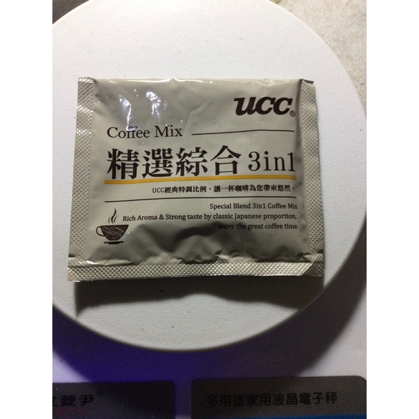 台灣製造 知名品牌ucc3合一 調合式咖啡包13g