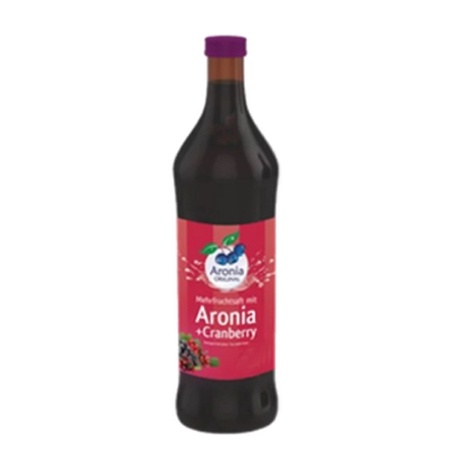 Aronia  蔓越莓+野櫻莓 100% 原汁  果汁  非濃縮還原   700ML
