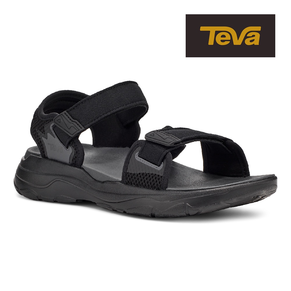 【TEVA】男 Zymic 多功能運動中厚底科技涼鞋/雨鞋/水鞋-黑色 (原廠現貨)