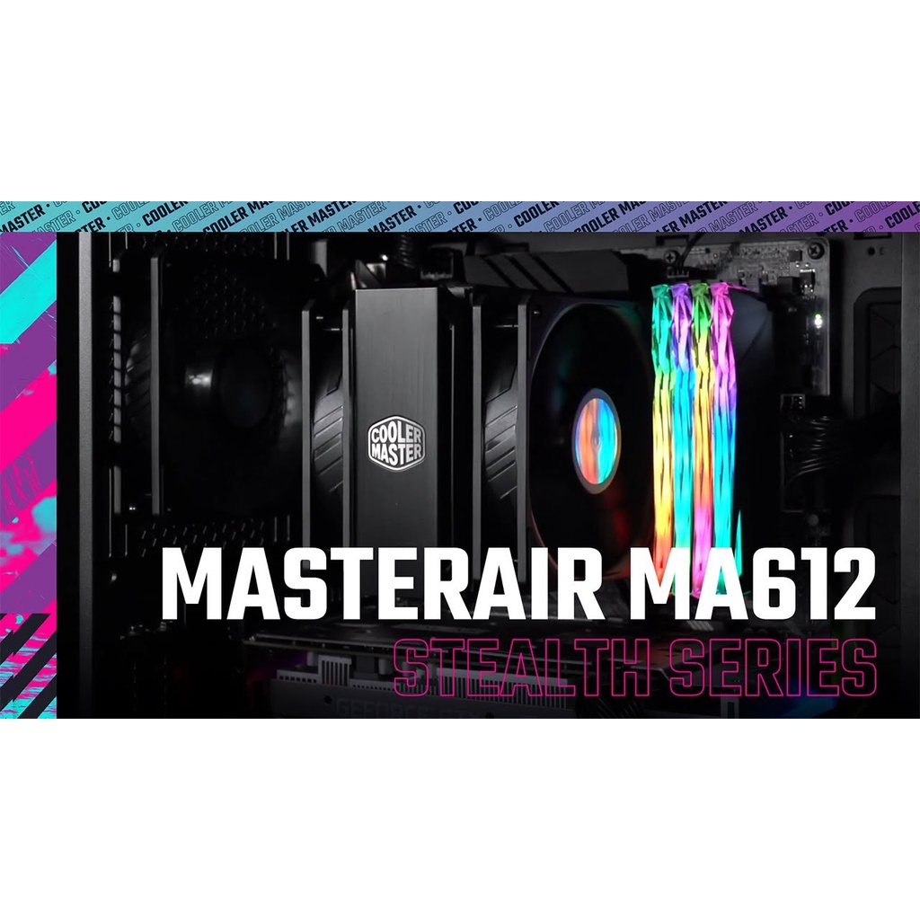 Cooler Master MA612 stealth 六熱管塔散