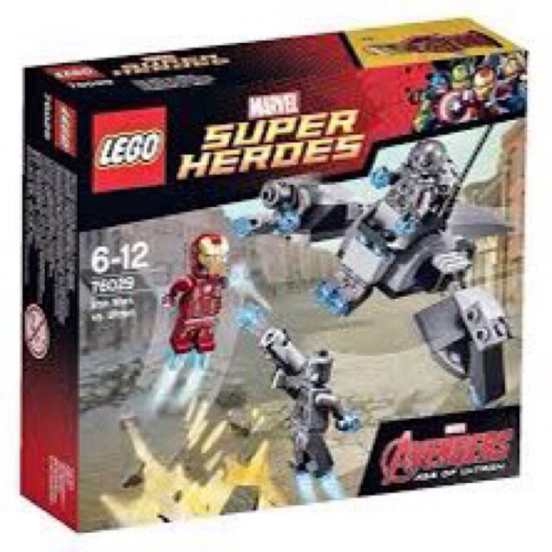 [點子樂高］Lego 76029 鋼鐵人vs奧創機器人，高雄可面交