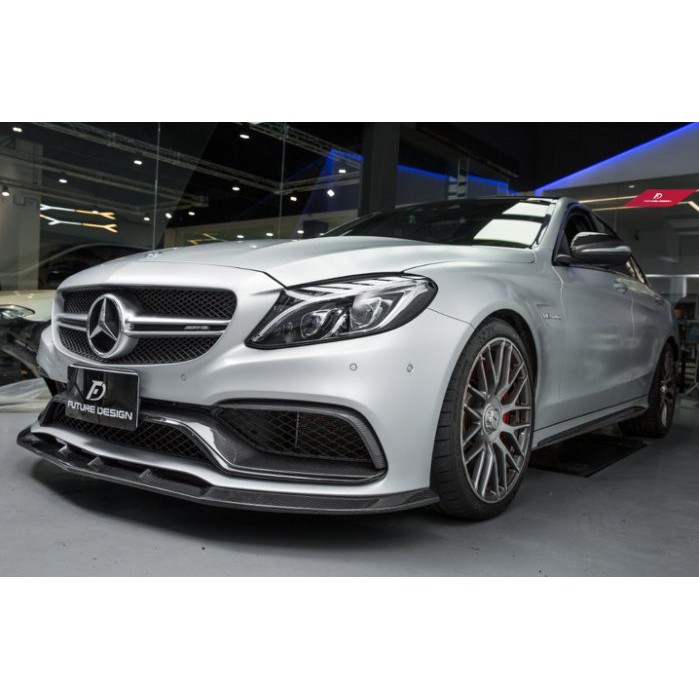 【政銓企業】賓士 BENZ W205 C63 專用 FD 卡夢 CARBON 碳纖維 前下巴 現貨供應