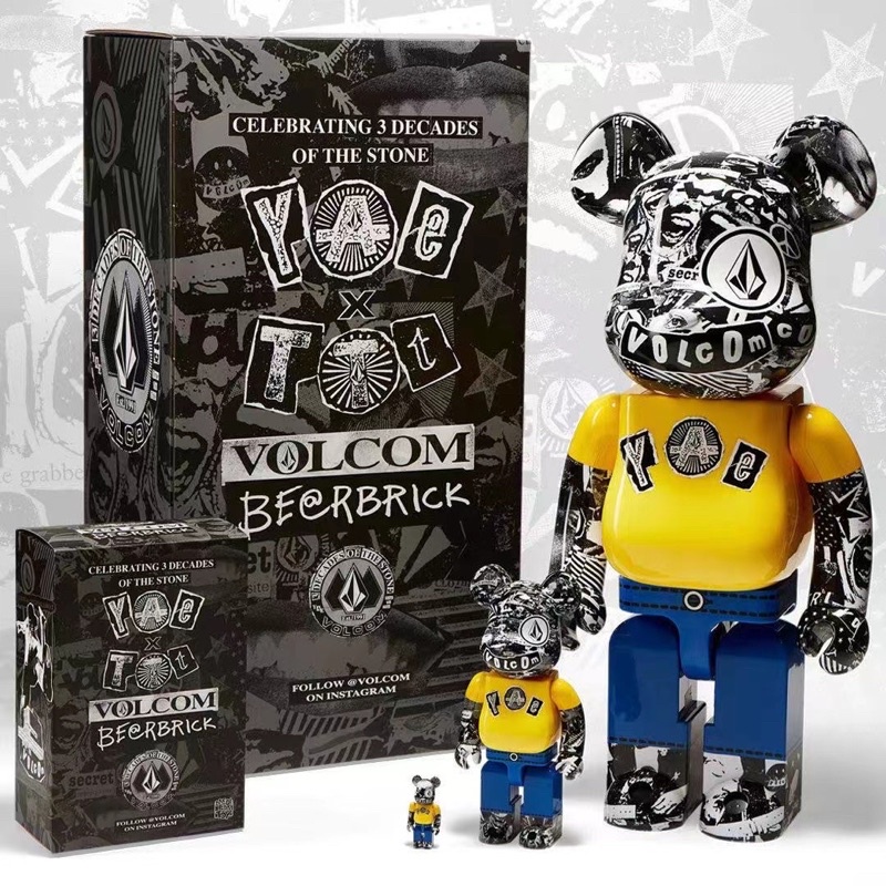 公式 400% 100% VOLCOM BE@RBRICK - フィギュア - hlt.no 公式 400% 100% VOLCOM BE@RBRICK - フィギュア - hlt.no