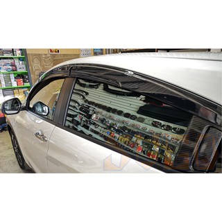 SUGO汽車精品 本田 HONDA HRV/VEZEL 專用無限款 MUGEN 晴雨窗