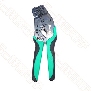 【祥昌電子】Pro'sKit 寶工 CP-751A 莫士端子 棘輪壓著鉗 7.5吋 壓接鉗 壓線鉗 工具鉗 電工鉗