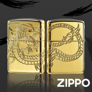 ZIPPO 亞洲黃金之龍(加厚版)防風打火機 Armor加厚版 官方正版 現貨 禮物 送禮 終身保固 29265