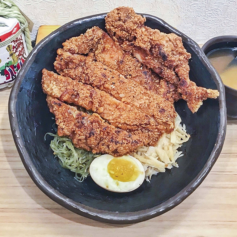 蜜汁雞排丼飯 秀夫日式烤肉飯 文山店 蝦皮購物