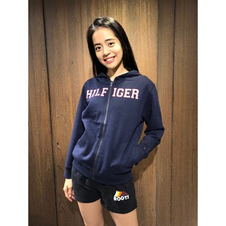 美國百分百【全新真品】Tommy Hilfiger 經典款 TH 棉質 連帽 外套 夾克 男款 S號 AL74