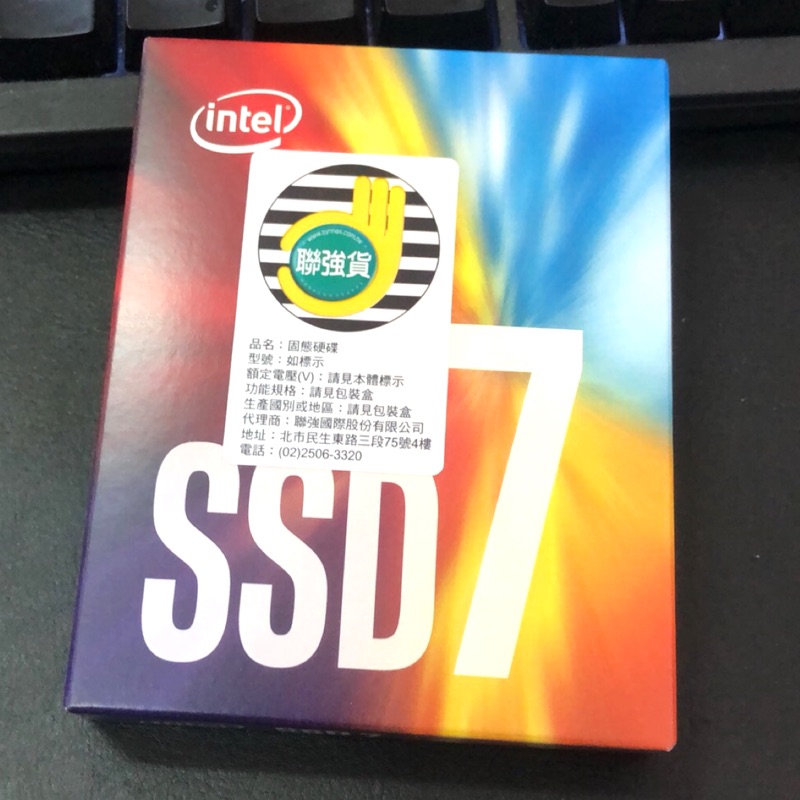 Intel 760p 128G M.2 PCIe3.0 NVMe SSD 固態硬碟 聯強貨 ssd  固態硬碟 m.2