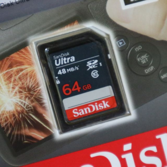 ［全新］SanDisk Ultra SD SDXC 64GB C10 48MB/S 320X 高速記憶卡