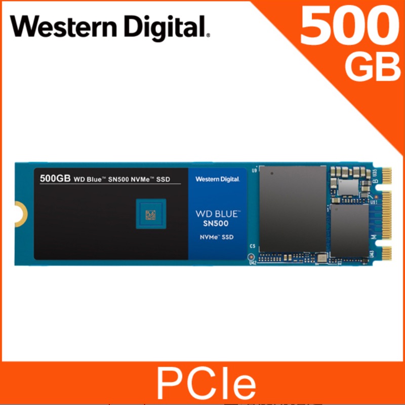 🆘WD 500G SSD 藍標 SN500 500GB NVMe PCIe SSD固態硬碟