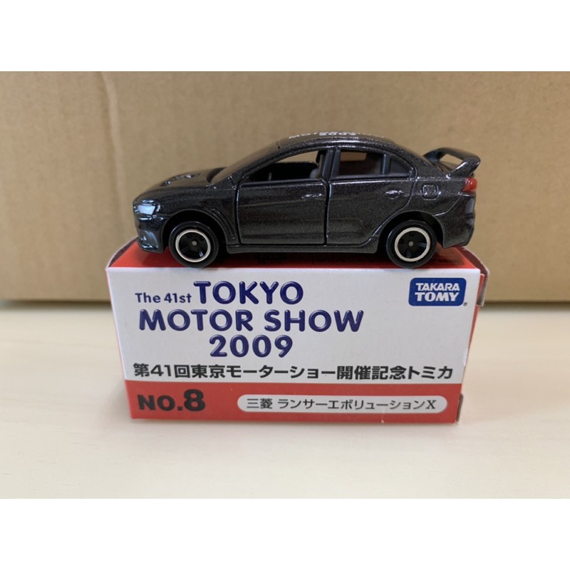 ［現貨］Tomica 多美 2009 東京車展 第41回開催紀念 No.8 三菱 EVO X