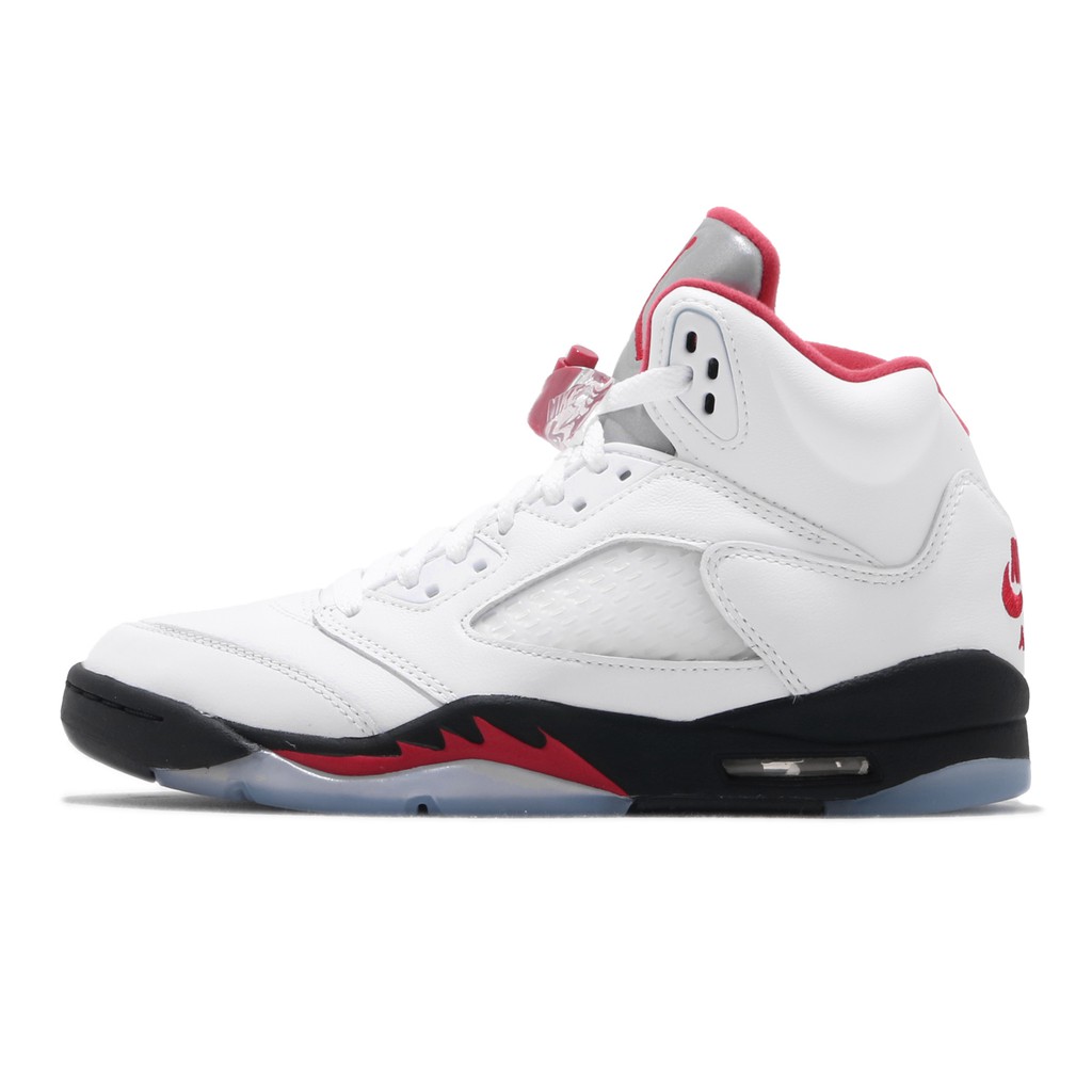 Nike Air Jordan 5 Fire Red 白紅女鞋流川楓AJ5 【ACS】 440888-102 | 蝦皮購物