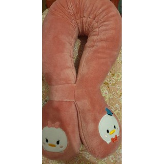 OSIM Tsum Tsum 按摩圍巾 粉色企鵝款超好摸，超好抱，肥美抱枕，近全新
