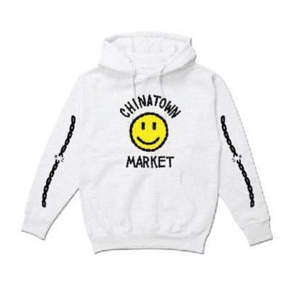 chinatown market smiley hoodie