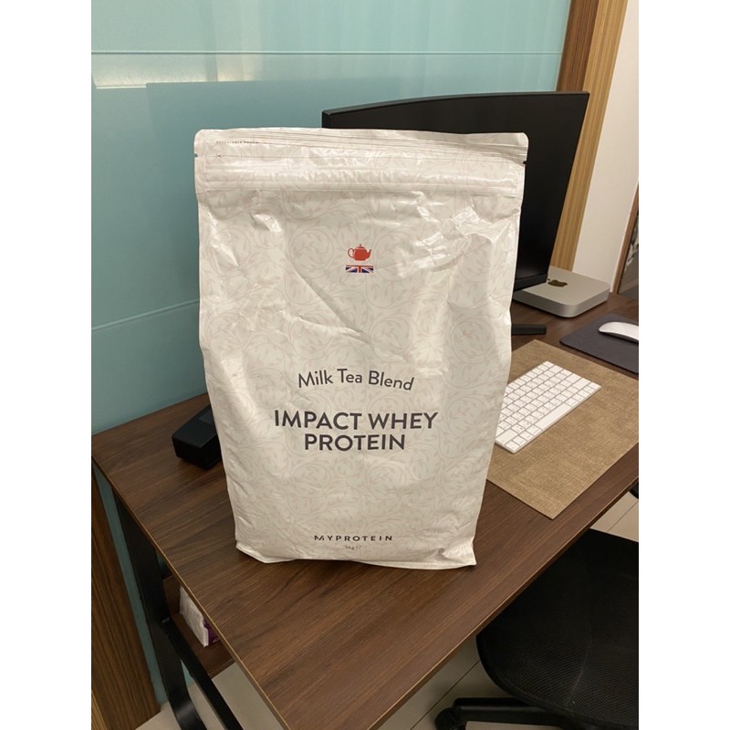 myprotein奶茶口味5kg 乳清蛋白 乳清 高蛋白 贈維他命一罐