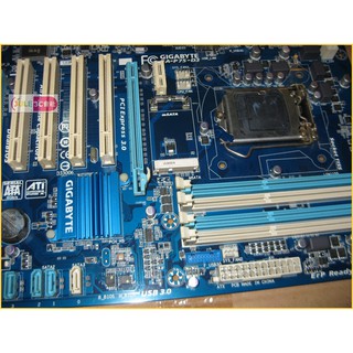 JULE 3C會社-技嘉 P75-D3 B75/DDR3/超耐久/全固態/mSATA/良品/1155 主機板
