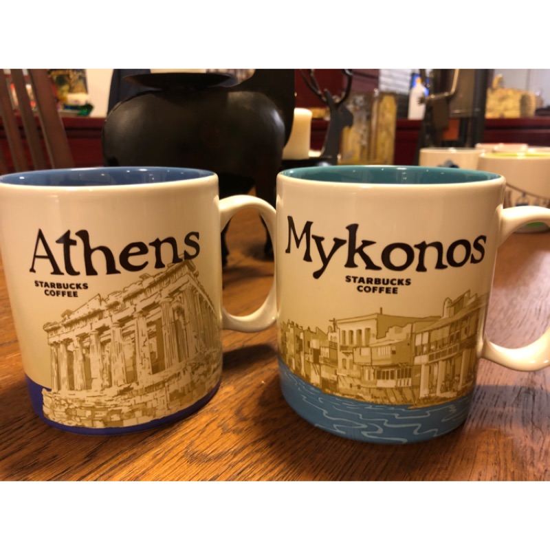 Grace 希臘 Athens 雅典娜 Mykonos 米克諾司 Starbucks 星巴克城市杯馬克杯