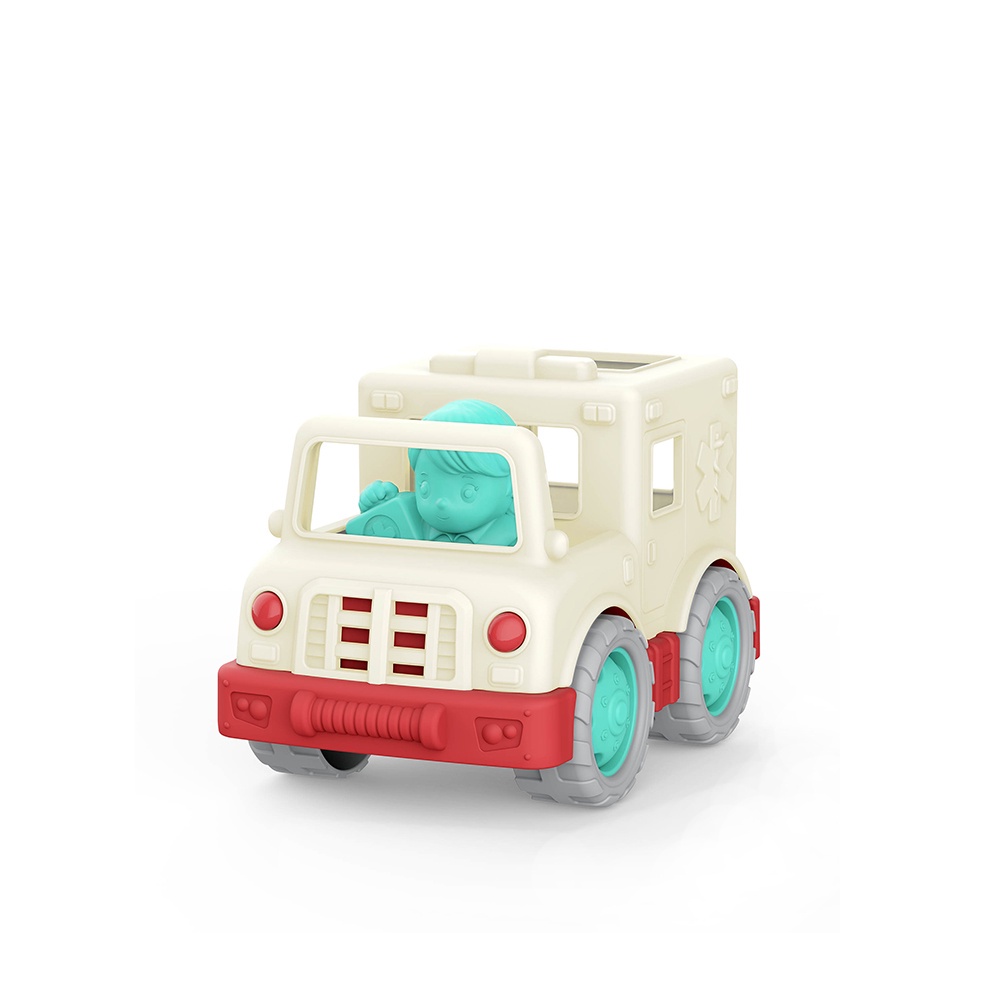 【美國B.Toys】捲袖子救護車
