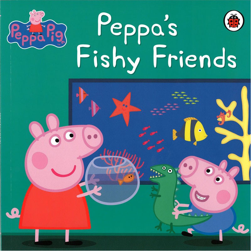 PEPPA'S FISHY FRIENDS｜粉紅豬小妹英文故事繪本【麥克兒童外文書店】