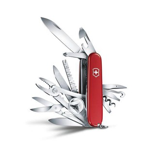 【VICTORINOX】Swiss Champ 33用瑞士刀-紅 #16795 登山/露營/自行車/多功能工具/急救工具