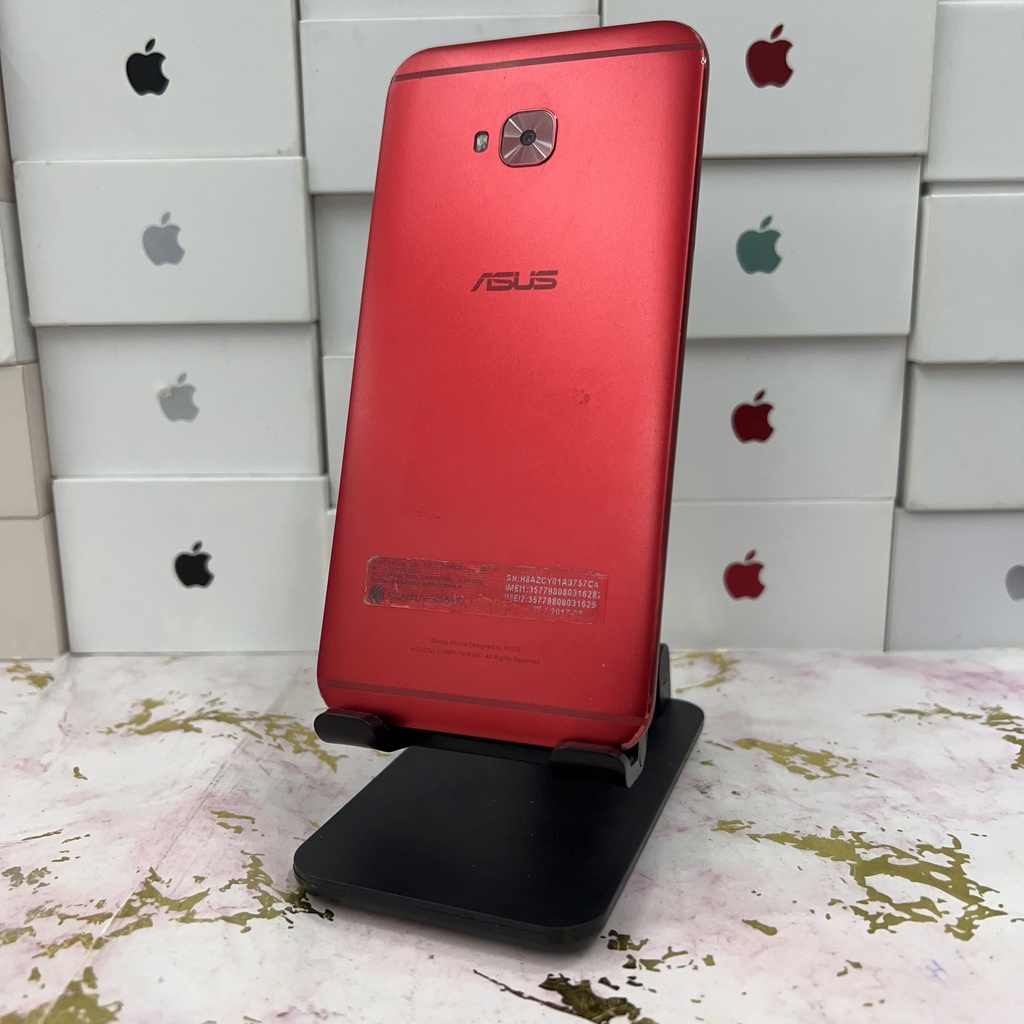 瑕疵出清 Asus ZenFone4 Selfie Pro 紅 4G 64G 5.5吋 華碩 零件機 材料機 2024