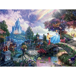 現貨在台-美國 拼圖 750片ceaco 迪士尼 Disney 仙履奇緣 公主 仙度瑞拉 灰姑娘 A款Kinkade