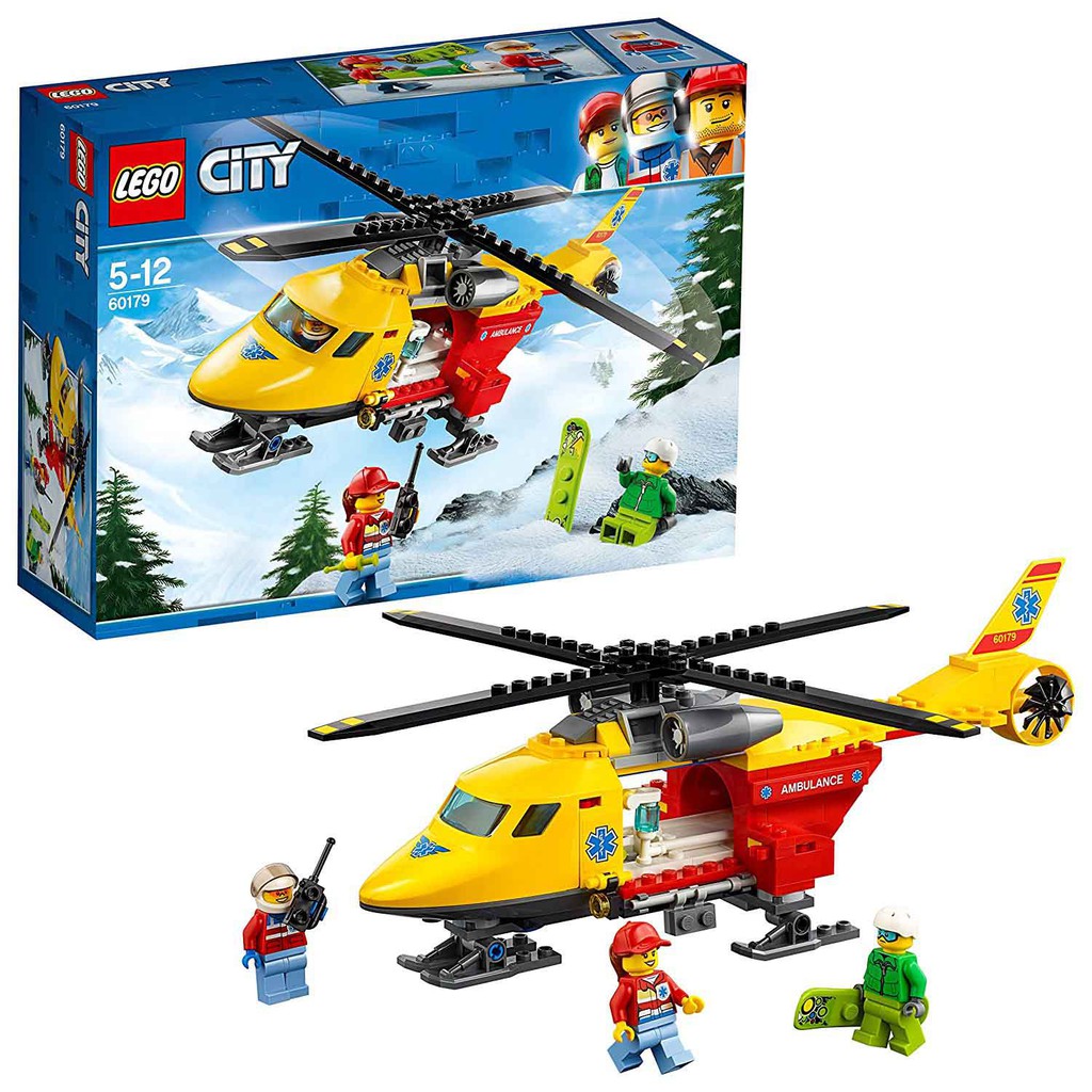 【益祥模型玩具】LEGO 樂高 60179 救護直升機