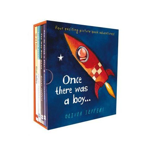 Once There was a Boy… (4冊合售) / 奧立佛傑法4冊繪本套書 / Oliver Jeffers eslite誠品