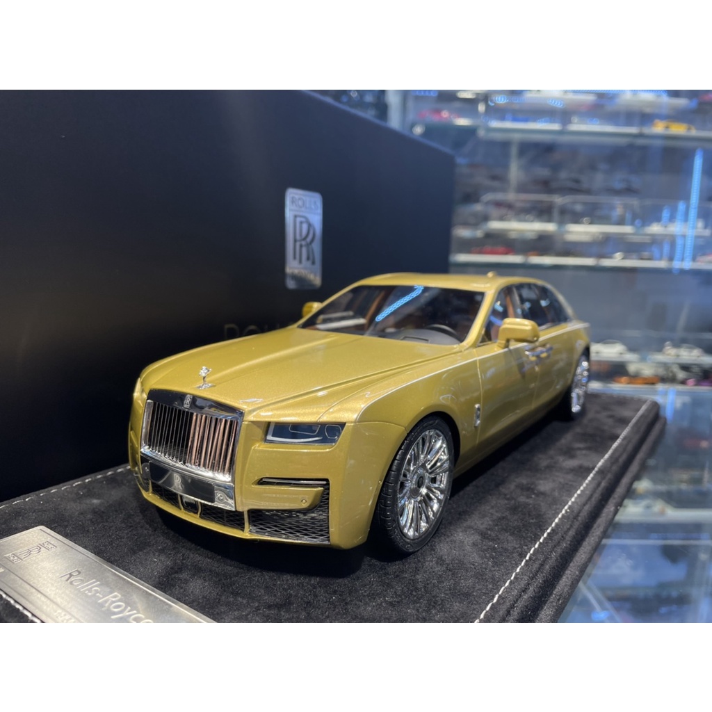 吉華科技@ 1/18 HH ROLLS-ROYCE GHOST 金色