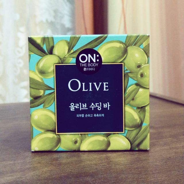 韓國 ON THE BODY 橄欖賦活香皂90g