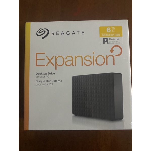 (最後一顆出清)Seagate Expansion 新黑鑽 6TB   3.5 USB3.0 外接硬碟