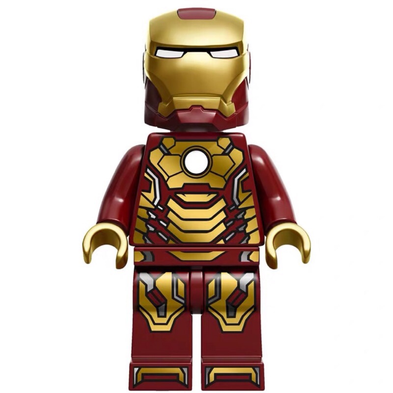 LEGO 樂高 超級英雄人偶 sh072a 鋼鐵人 MK42 白頭 配推進器 76007