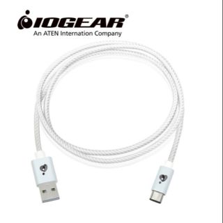 美國 IOGEAR USB-Type C™ 轉USB-Type A(翻轉式) 連接線(白色)白色