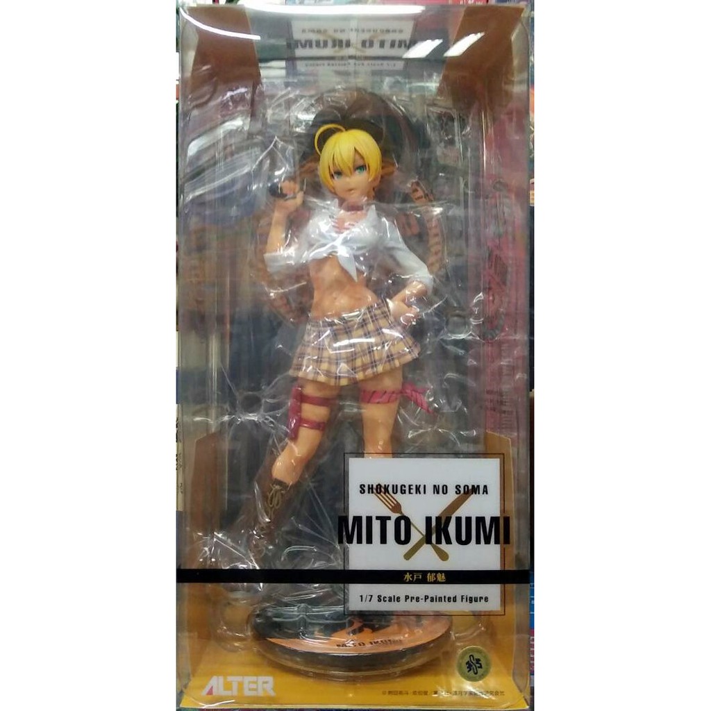 我家遊樂器 日空版 Alter 食戟之靈水戶郁魅肉魅1 7pvc完成品 蝦皮購物