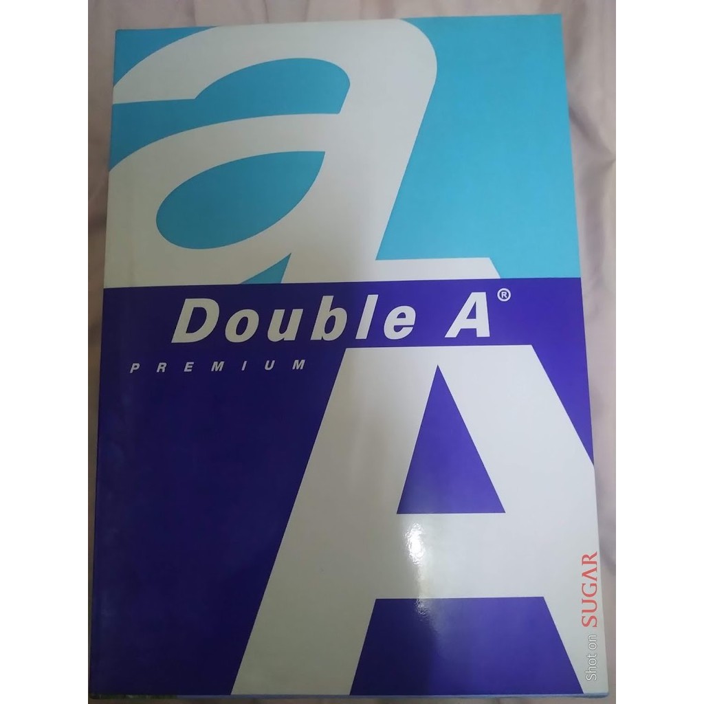 Double A A4 80磅(80gsm) 影印紙 (一包500張入)未拆封共2包