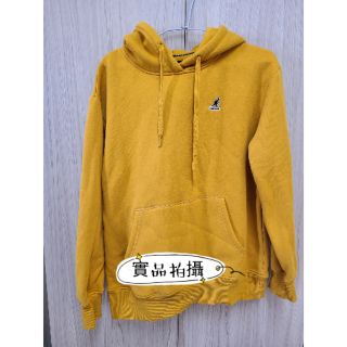 魚魚雜貨店🔥KANGOL英國袋鼠刺繡抽繩刷毛棉帽T LOGO 連帽 全新公司貨